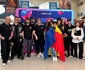 Delegaţia României la Eurovision și Alexandra Căpitănescu au plecat, duminică 3 mai, spre Viena Foto: TVR 
