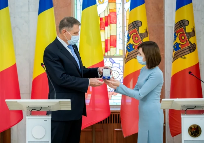 Maia Sandu si Klaus Iohannis presedinte.md