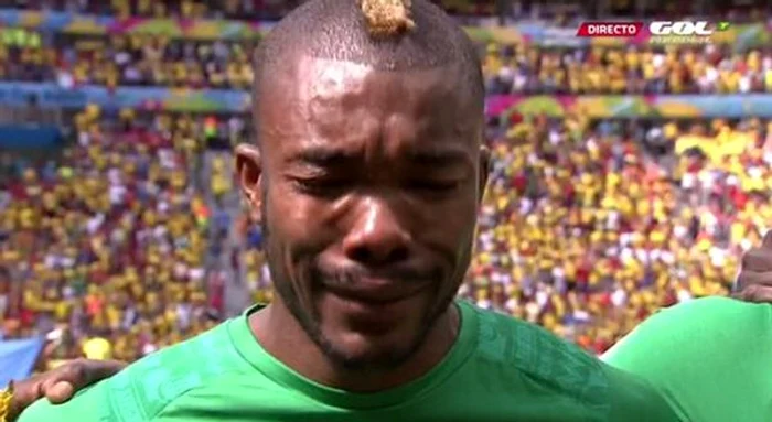 
    Serey Die a plans la momentul intonarii imnurilor  