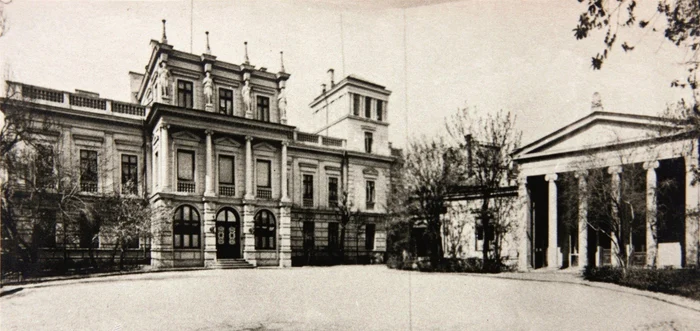 Palatul Ştirbey de pe Calea Victoriei. FOTO A.N.R., fototecă, format
I, inv.2996/2