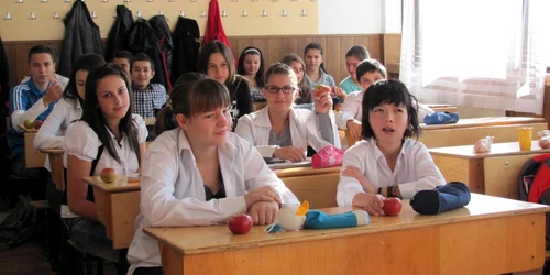 Merele s-au distribuit în această dimineaţă în şcolile vâlcene