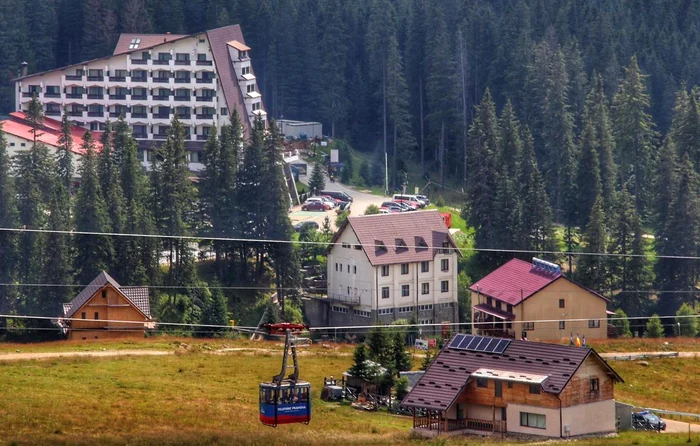 Singura stațiune din România care este amplasată integral într-un parc natural / foto: arhiva