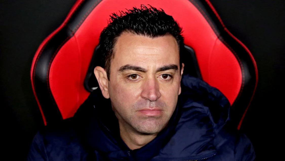 Xavi, șocat și el de ratările echipei sale în partida cu Bayern. FOTO: Arhiva Adevărul