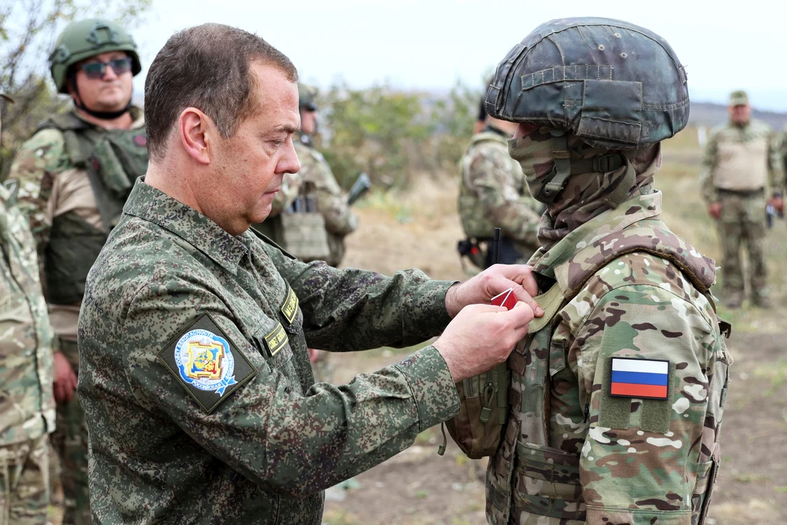 Fostul președinte rus Dmitri Medvedev FOTO Profimedia