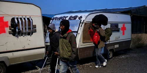 Evacuare tabara Jungla din Calais FOTO Guliver / Getty Images / Christopher Furlong 