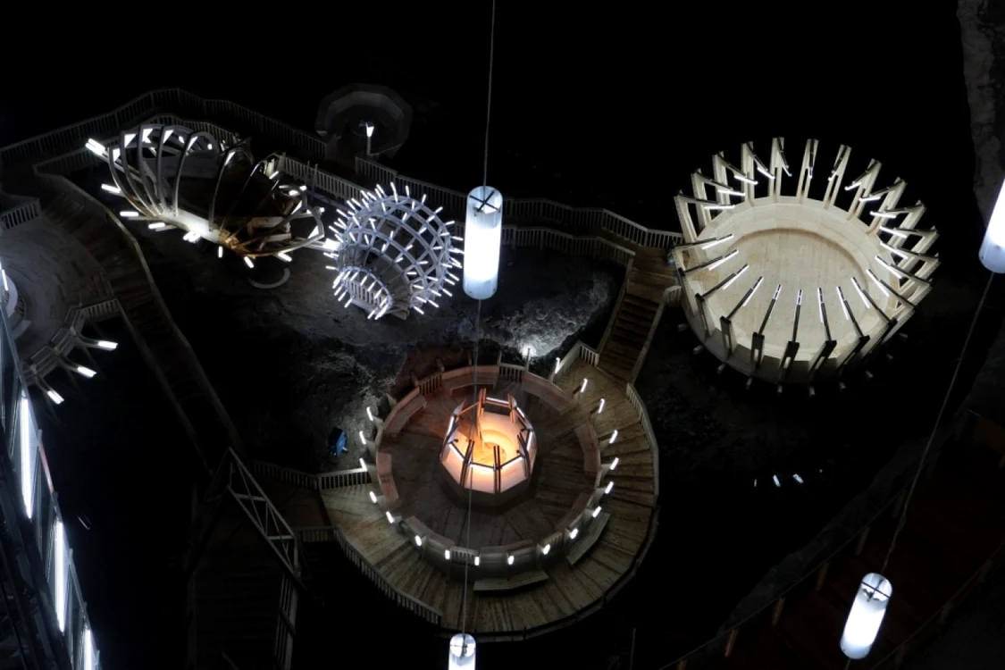 Salina Turda a fost realizată cu o investiţie europeană de 5,8 milioane de euro. FOTO: Adevărul