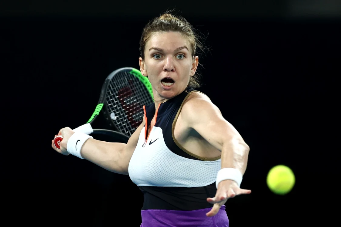 Simona Halep - Serena Williams - meci Grand Slam Australian Open / 16 feb 2021 / FOTO Getty Images