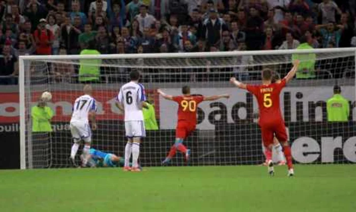 Golul cu care Steaua a câștigat meciul cu Copenhaga * Foto: Marian Burlacu