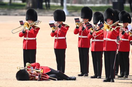 Repetițiile oficiale pentru parada Trooping the Colour, Profimedia