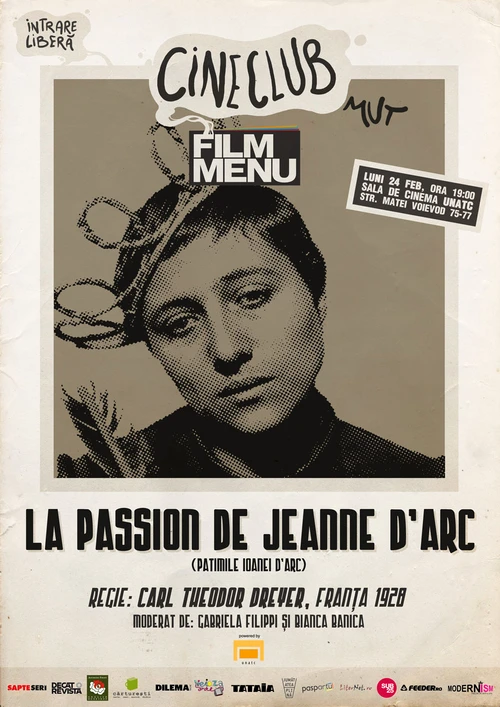 Proiecţie şi dezbatere "La passion de Jeanne D'Arc" jpeg