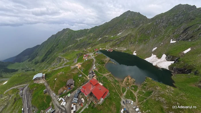 lacul Bâlea din Munții Făgăraș. Foto: Daniel Guță. ADEVĂRUL