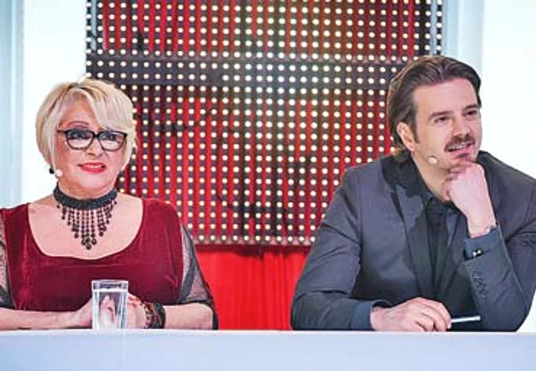 Mirabela Dauer l-a îndrăgit repede pe colegul Mihai Petre