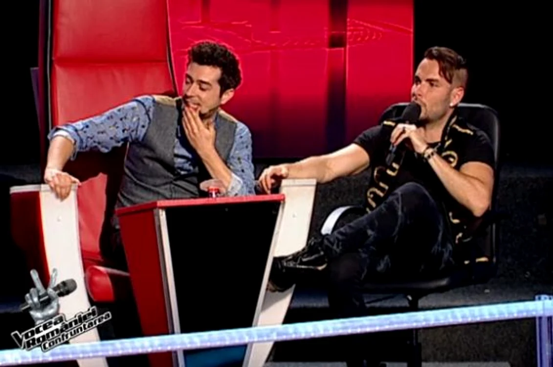 Horia Brenciu a vrut să scoate duhurile rele din Moga şi Randi (captură Pro TV)