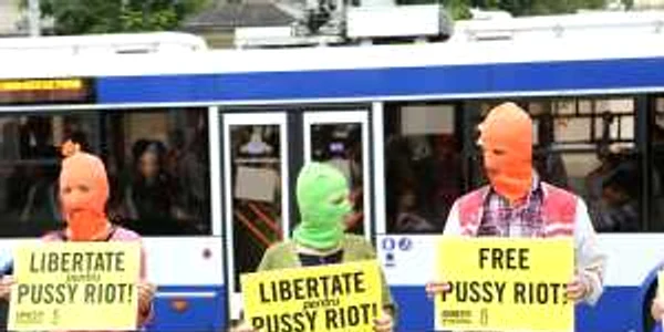 Proteste împotriva arestării celor trei rusoaice au avut loc în toată Europa