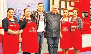 Horia, alături de cele două echipe, formate din mamă şi fiică jpeg