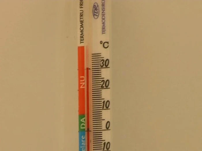 Temperatura pe care o îndurau pacienţii la ora 10.10