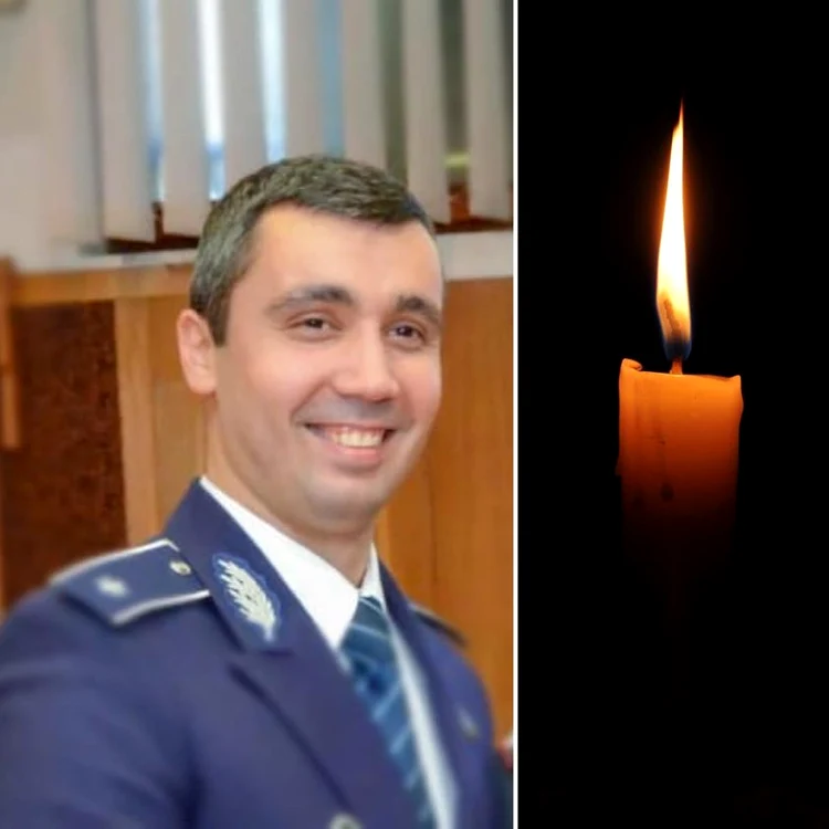 Polițistul Mădălin Zamfir era căsătorit și avea doi copii. Sursa: arhiva personală.