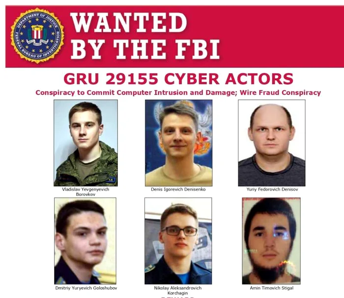 Recompensă de 10 milioane de dolari pentru șase persoane Foto: FBI