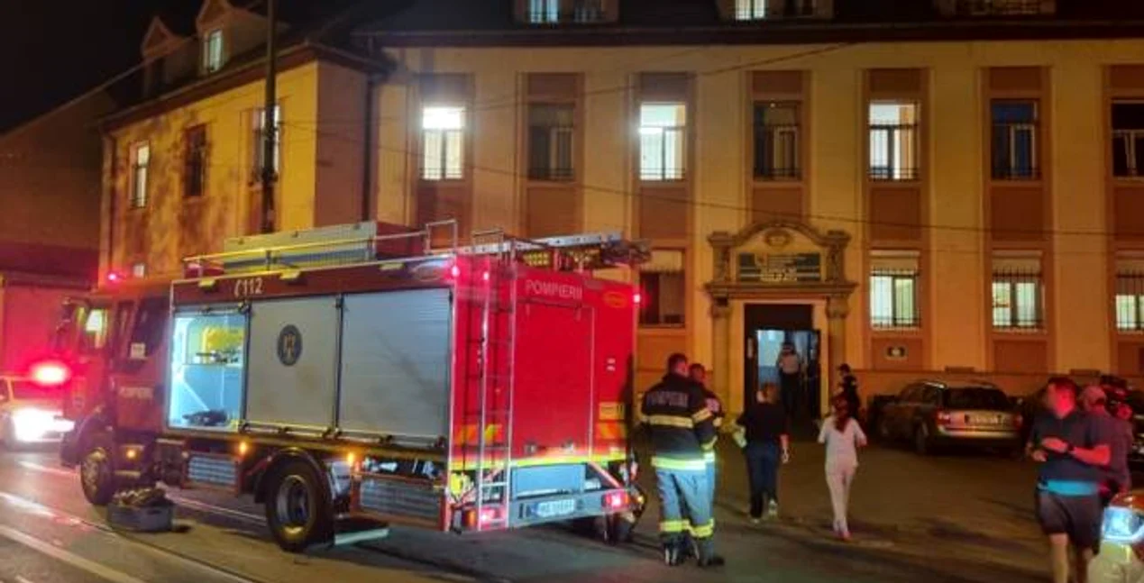 Aproximativ 25 de copii au fost evacuați FOTO Opinia Timișoarei