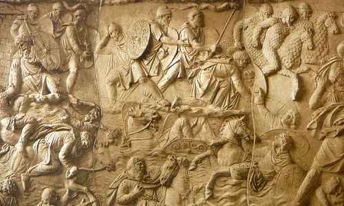 Relief de pe Columna lui Traian  Conrad Cichorius  Wikipedia jpg