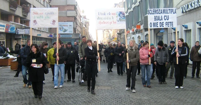 Marş organizat cu ocazia Zilei Bolilor Rare