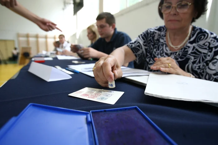 Secție de votare FOTO: Adevărul