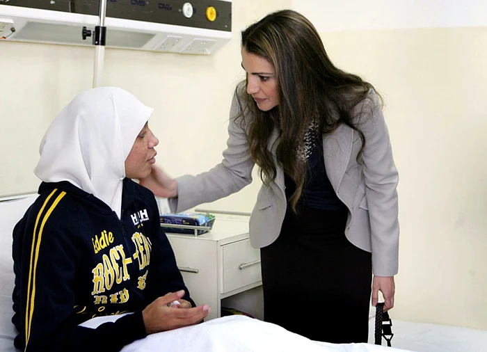 Regina Rania sprijină cauza Palestinei