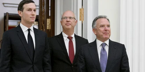 Jared Kushner, Kirill Dmitriev și Steve Witkoff FOTO X @WeReporter jfif