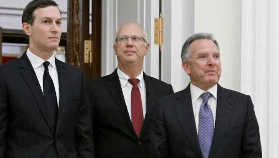 Jared Kushner, Kirill Dmitriev și Steve Witkoff FOTO X @WeReporter jfif