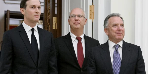 Jared Kushner, Kirill Dmitriev și Steve Witkoff FOTO X @WeReporter jfif