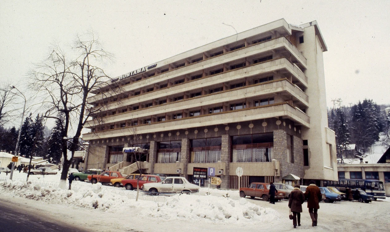 Iarnă în anii '80. Sursa: Fortepan.hu. Foto: Urban Tamaș