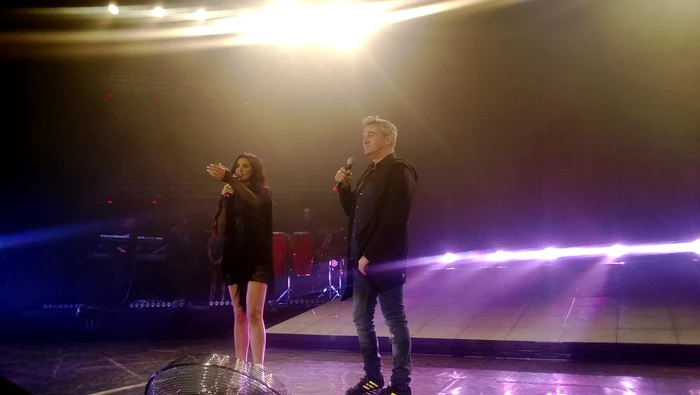 Antonia şi Dan Bittman, pe scena de la Sala Palatului