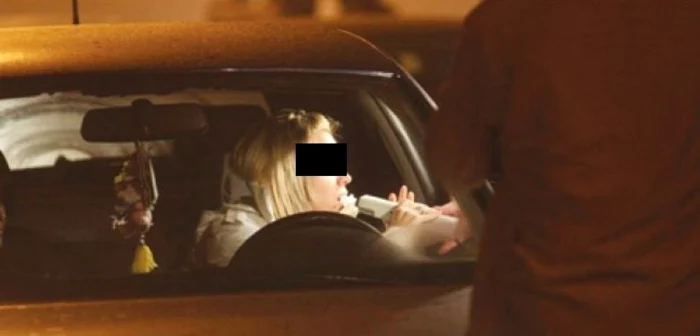 Şoferiţa a avut o alcoolemie de 1,22 mg/l alcool pur în aerul expirat FOTO: Arhivă