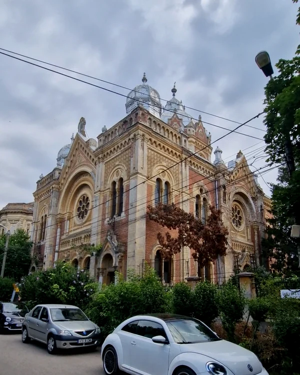 În Sinagoga Maură din Timișoara FOTO Ștefan Both