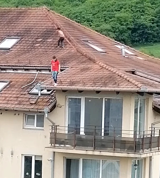 Imaginile au fost filmate în comuna Florești. FOTO: Carmen Rus