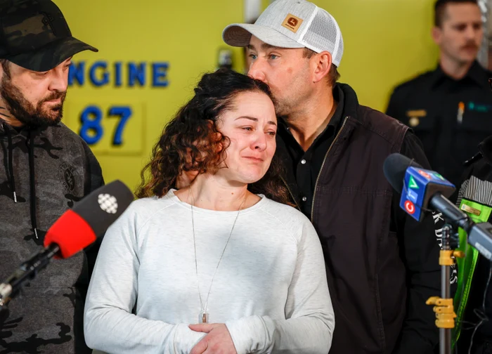 Vorbind în fața jurnaliștilor, Jayme Erikson și-a elogiat fiica FOTO Profimedia