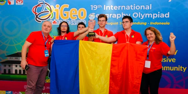 Castigatorii locului I la Olimpiada Internationala de Geografie FOTO Facebook/Ministerul Educației jpg