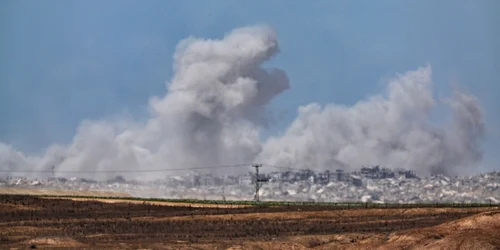 Nori de fum bombardamente Gaza FOTO EPA EFE jpg