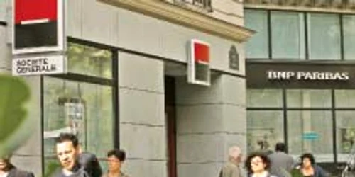 Grupul bancar Société Générale a înregistrat printre  cele mai mari pierderi la bursa de la Paris p Foto: reuters