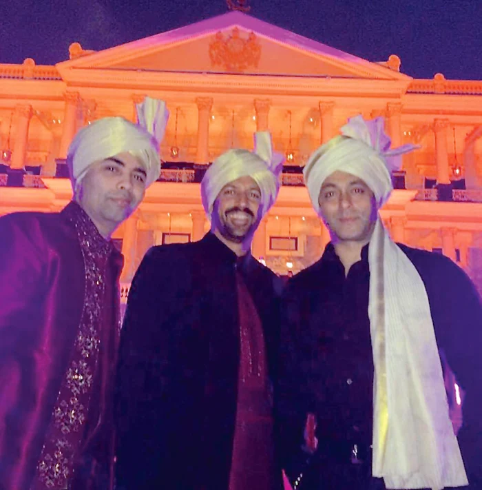 Salman Khan le-a fost naş