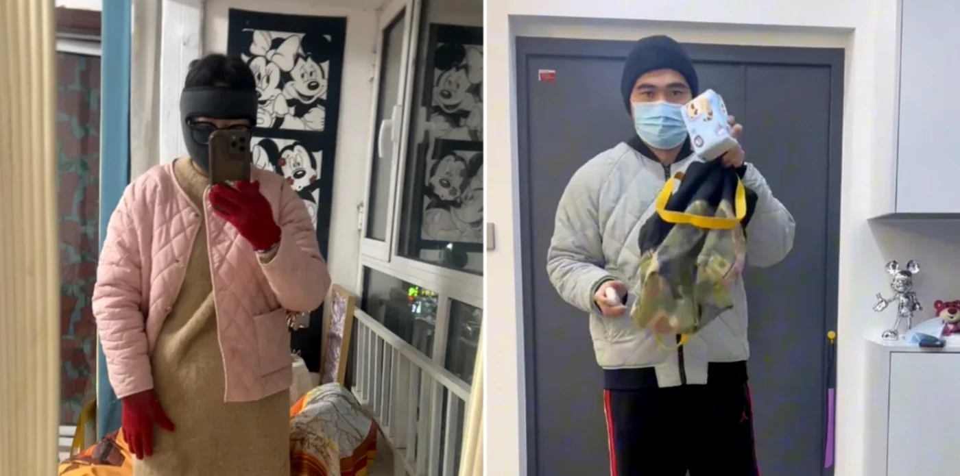 Ținutele tinerilor chinezi la locul de muncă FOTO Douyin