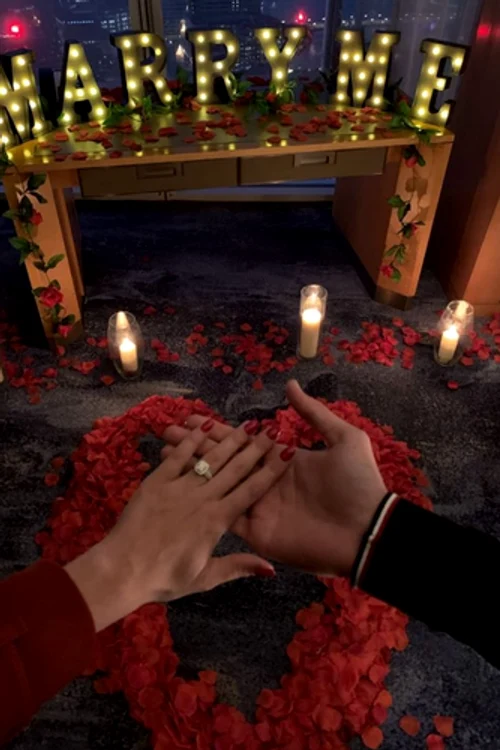 Cadrul romantic pregătit de Rotariu