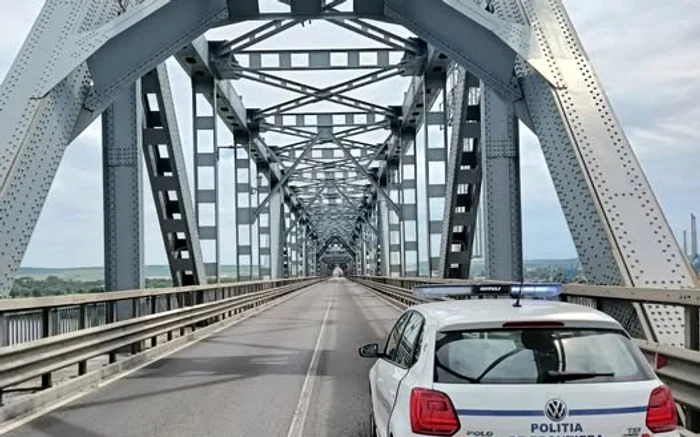 Podul Giurgiu- Ruse. FOTO Poliția  de Fronieră