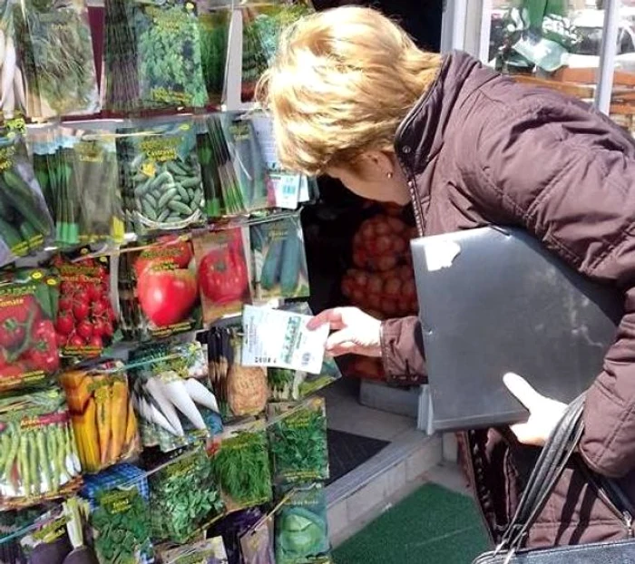 Comercianţii de seminţe, verificaţi de inspectori FOTO Facebook/ITCSMS