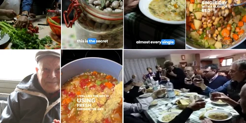 Supa minune consumată zilnic de cea mai longevivă familie din lume Colaj Instagram&Facebook