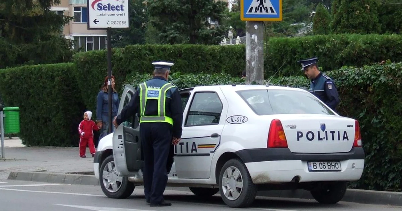 Piteşti: Cursă nebună cu maşina neînmatriculată