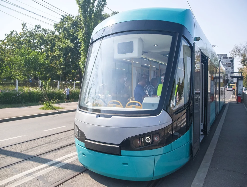 Tramvaiul a fost cumpărat cu fonduri europene sursa: Primaria Galati
