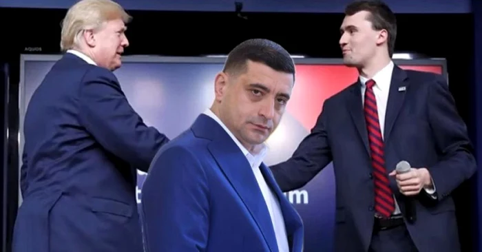 George Simion, reacție după uciderea lui Charlie Kirk / foto: colaj Click!