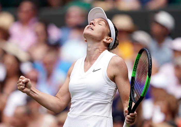 
    Simona Halep e din nou în semifinale la WimbledonFoto: EPA-EFE  