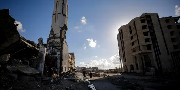 operațiune israeliana   Gaza City FOTO EPA EFE jpg